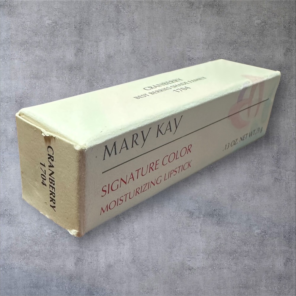 Mary Kay Signature Color Lipstick Cranberry 1704 .13oz New‎ In Box Best Berries